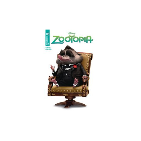 ZOOTOPIA 5 CVR E MOVIE CHARACTERS