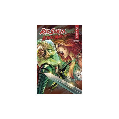 RED SONJA ATTACKS MARS 4 CVR C LAND