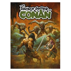 SAVAGE SWORD OF CONAN 9 CVR B HORLEY