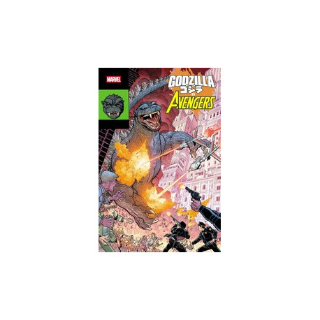 GODZILLA VS AVENGERS 1 NICK BRADSHAW MONSTER HOMAGE VAR 
