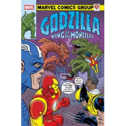 GODZILLA VS AVENGERS 1 ALLRED KING OF MONSTERS HOMAGE VAR 