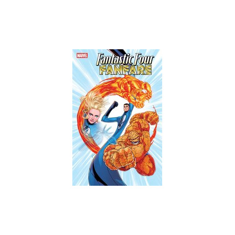 FANTASTIC FOUR FANFARE 2 RUSSELL DAUTERMAN VAR