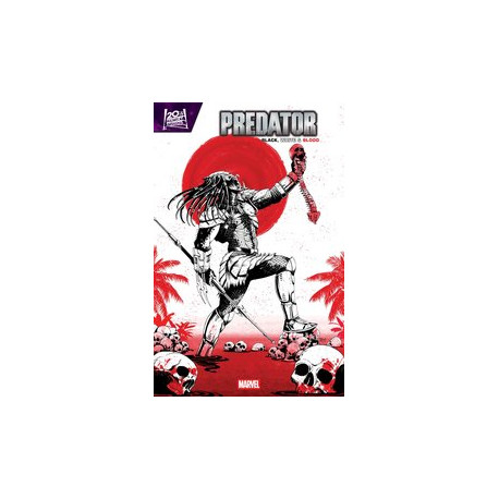 PREDATOR BLACK WHITE BLOOD 2