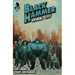 BLACK HAMMER SPIRAL CITY 7 CVR A KRISTIANSEN