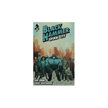 BLACK HAMMER SPIRAL CITY 7 CVR A KRISTIANSEN
