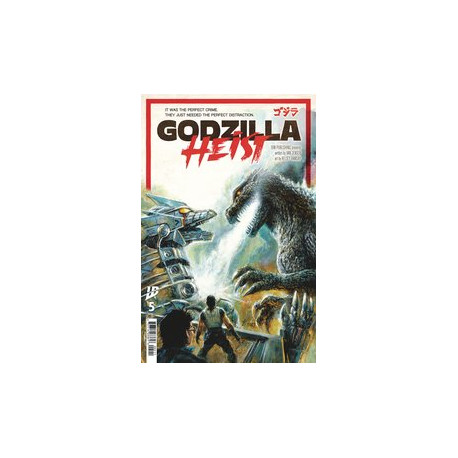 GODZILLA HEIST 5 CVR A EGGLETON