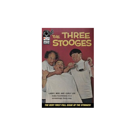 AM ARCHIVES THREE STOOGES DELL 1961 6 CVR A CLASSIC PHOTO 