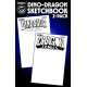 DINO DRAGON SKETCHBOOK 2 PACK 