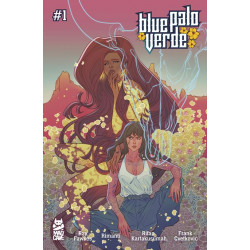 BLUE PALO VERDE 1 OF 5 CVR B MARGUERITE SAUVAGE VAR
