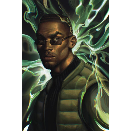 ABSOLUTE GREEN LANTERN 3 CVR B JULIET NNEKA CARD STOCK VAR