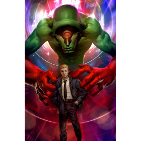 ABSOLUTE MARTIAN MANHUNTER 4 OF 12 CVR C DERRICK CHEW CARD STOCK VAR