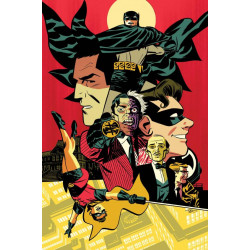 BATMAN ROBIN YEAR ONE 8 OF 12 CVR B MICHAEL CHO CARD STOCK VAR