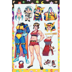 BIRDS OF PREY 22 CVR B RIAN GONZALES CARD STOCK VAR