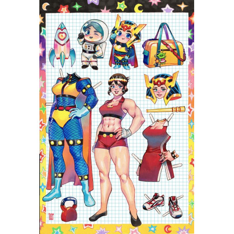 BIRDS OF PREY 22 CVR B RIAN GONZALES CARD STOCK VAR