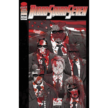 BLOOD SQUAD SEVEN 9 CVR B INC 1 10 JIM RUGG VAR MR 