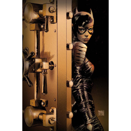 CATWOMAN 77 CVR C DAN PANOSIAN CARD STOCK VAR
