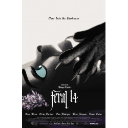 FERAL 14 CVR B TRISH FORSTNER TONY FLEECS MOVIE POSTER HOMAGE VAR