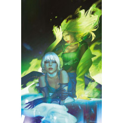 FIRE ICE WHEN HELL FREEZES OVER 3 OF 6 CVR B W SCOTT FORBES CARD STOCK VAR
