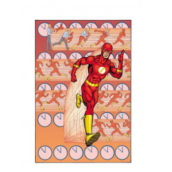 FLASH 22 CVR D GEORGE PEREZ LEGACY CARD STOCK VAR