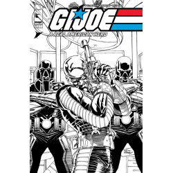 GI JOE A REAL AMERICAN HERO 317 CVR B ANDY KUBERT B W VAR