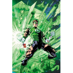 GREEN LANTERN 24 CVR C V KEN MARION CARD STOCK VAR