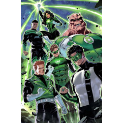 GREEN LANTERN CORPS 5 CVR C LUCAS MEYER CARD STOCK VAR