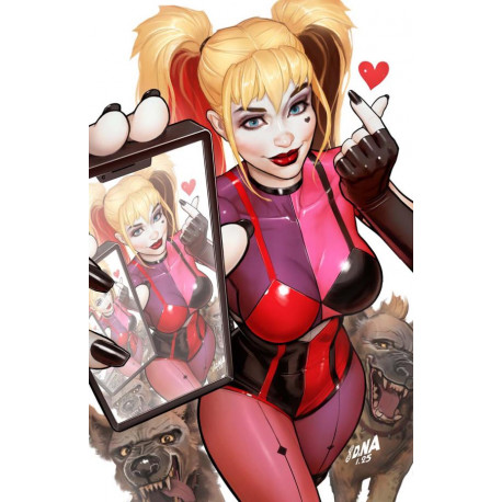 HARLEY QUINN 52 CVR B DAVID NAKAYAMA CARD STOCK VAR