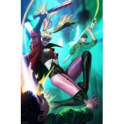 HARLEY QUINN 52 CVR C NOOBOVICH CARD STOCK VAR