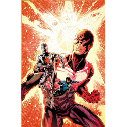 JUSTICE LEAGUE THE ATOM PROJECT 6 OF 6 CVR A MIKE PERKINS