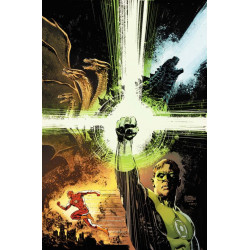 JUSTICE LEAGUE VS GODZILLA VS KONG 2 1 OF 7 CVR D GABRIEL HARDMAN CARD STOCK VAR