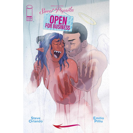 MIRKA ANDOLFOS SWEET PAPRIKA OPEN FOR BUSINESS 5 OF 5 CVR E EMILIO PILLIU HOT COVER POLYBAGGED VAR MR 