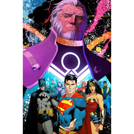 NEW GODS 7 OF 12 CVR B DAN MORA CARD STOCK VAR