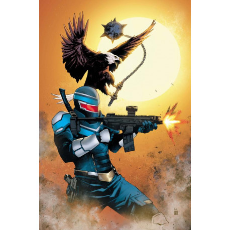 PEACEMAKER PRESENTS THE VIGILANTE EAGLY DOUBLE FEATURE 4 OF 5 CVR C RAFAEL DE LATORRE CARD STOCK VAR MR 