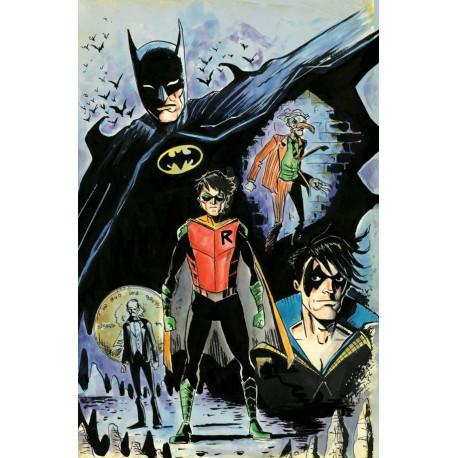 ROBIN BATMAN JASON TODD 1 OF 3 CVR B JEFF LEMIRE VAR