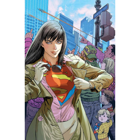 SUPERMAN 27 CVR C GUILLEM MARCH CARD STOCK VAR