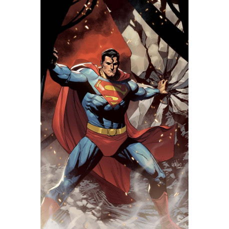 SUPERMAN UNLIMITED 2 CVR B LEINIL FRANCIS YU CARD STOCK VAR