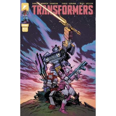 TRANSFORMERS 21 CVR A DANIEL WARREN JOHNSON MIKE SPICER