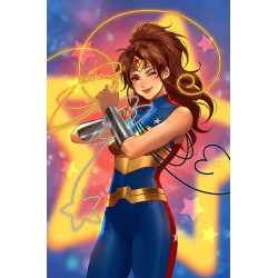 TRINITY DAUGHTER OF WONDER WOMAN 1 OF 6 CVR E LESLEY LEIRIX LI FOIL VAR