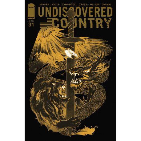 UNDISCOVERED COUNTRY 31 CVR C INC 1 20 LEE GARBETT FOIL VAR MR 