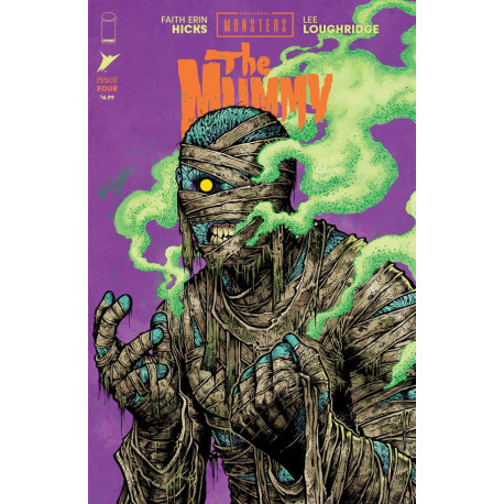 UNIVERSAL MONSTERS THE MUMMY 4 OF 4 CVR F INC 1 75 MARIA WOLF MIKE SPICER VAR