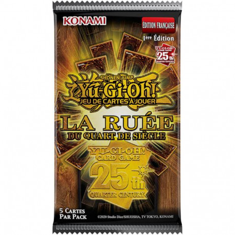YU GI OH JCC BOOSTER LA RUEE DU QUART DE SIECLE FR