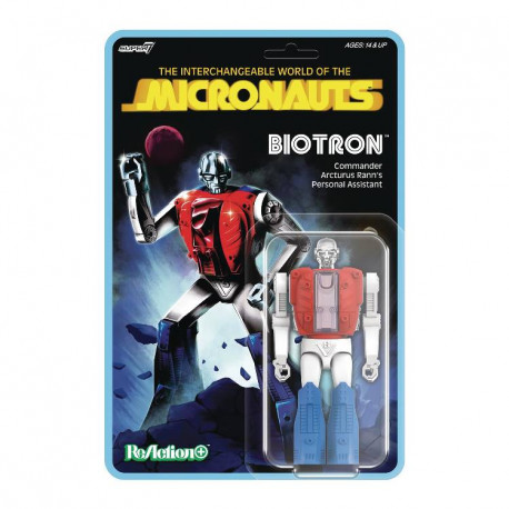 BIOTRON MICRONAUTS REACTION PLUS WV1 ACTION FIGURE 10 CM
