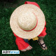 CHAPEAU DE PAILLE LUFFY ONE PIECE TAILLE ADULTE