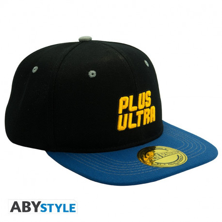 CASQUETTE SNAPBACK NOIR ET BLEU PLUS ULTRA MY HERO ACADEMIA