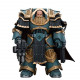SONS OF HORUS LEGION PRAETOR IN CATAPHRACTII TERMINATOR ARMOUR WARHAMMER HORUS HERESY FIGURINE 12 CM