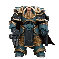 SONS OF HORUS LEGION PRAETOR IN CATAPHRACTII TERMINATOR ARMOUR WARHAMMER HORUS HERESY FIGURINE 12 CM