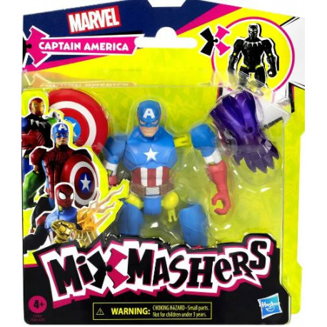 CAPTAIN AMERICA MARVEL AVENGERS MIXMASHERS BASIC 12 CM