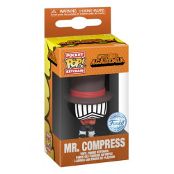MR COMPRESS MY HERO ACADEMIA PRESENTOIR PORTE CLEFS POCKET POP VINYL 4 CM