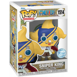 SNIPER KING ONE PIECE POP ANIMATION VINYL FIGURINES 9 CM