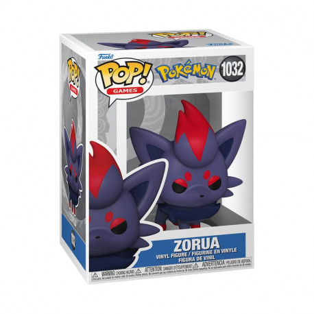 ZORUA POKEMON POP GAMES VINYL FIGURINE 9 CM